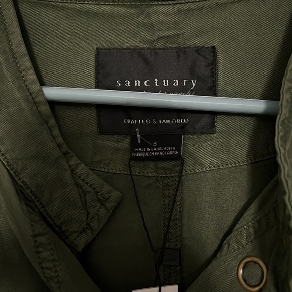 Sanctuary brand new with tags army green jacket in small - Picture 4 of 6